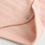 Pink 5 Pack Vest Pointelle Baby Bodysuits