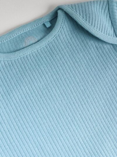 Blue Baby Short Sleeve Bodysuits 5 Pack