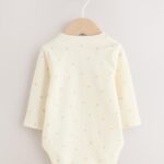 Cream Giraffe I Love My Mummy Baby Bodysuits 1 Pack