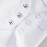 Grey Baby Short Sleeved Bodysuits 5 Pack