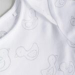 Grey Baby Short Sleeved Bodysuits 5 Pack