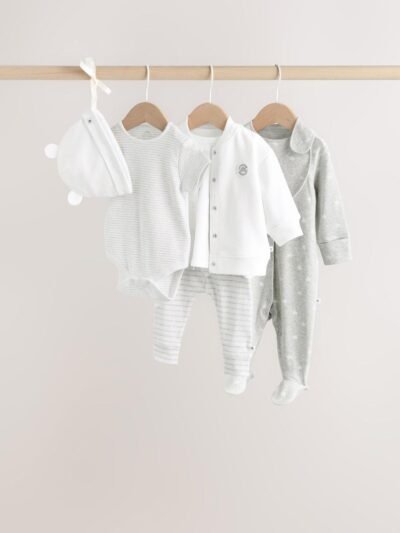 Grey Star Baby Bundle Gift Set 7 Piece