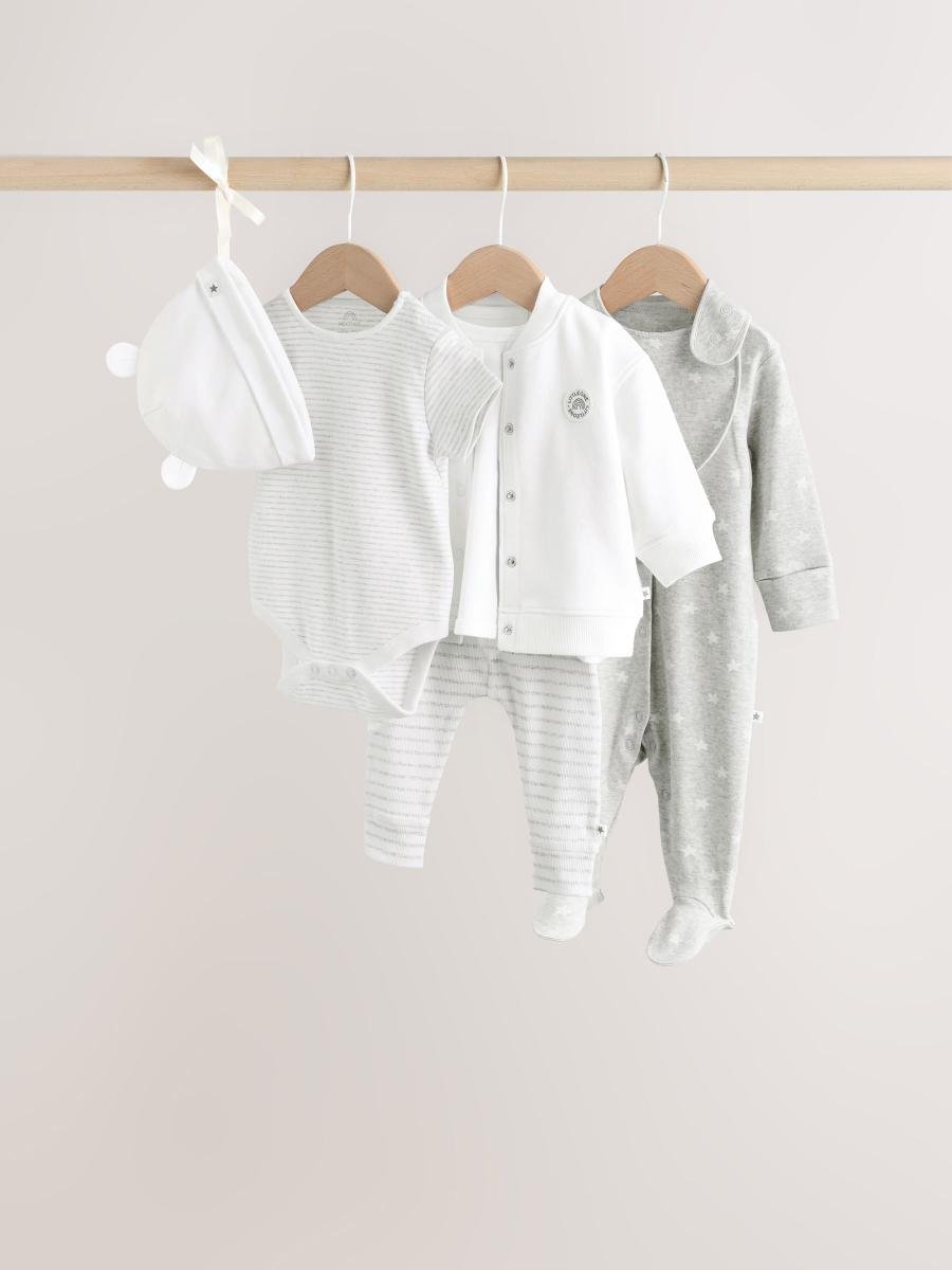 Grey Star Baby Bundle Gift Set 7 Piece