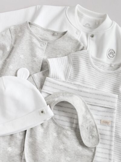 Grey Star Baby Bundle Gift Set 7 Piece
