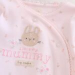 Pink Mummy Family Baby Sleepsuit