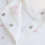 White Little Sister Family Baby Sleepsuit