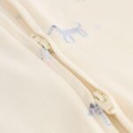 Multi Pastel Character 5 Pack Two Way Zip Baby Sleepsuits