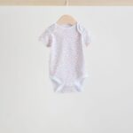 Pink 5 Pack Short Sleeve Baby Bodysuit