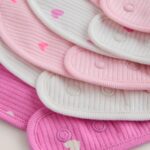 Pink Baby Bibs 5 Pack