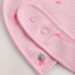 Pink Baby Bibs 5 Pack