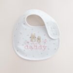 Pink Mummy/Daddy Family Baby Bibs 2 Pack