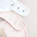 Pink Mummy/Daddy Family Baby Bibs 2 Pack