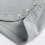 Grey/White Short Sleeve Bodysuits 5 Pack
