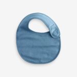 Blue Baby 100% Cotton Bibs 5 Pack