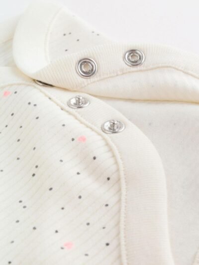 Fluro Pink Baby Short Sleeve Bodysuits 5 Pack