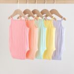 Multi Vest Baby Bodysuits 5 Pack