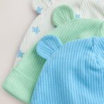 Blue/Green Baby Beanies