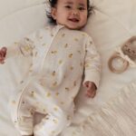 Yellow Baby Sleepsuits 3 Pack