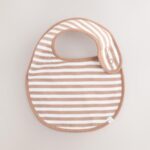 Blue/Ecru Bear Baby Bibs 5 Pack