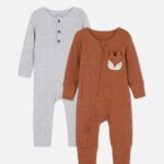 2pk Room to Grow Newborn Babygrows