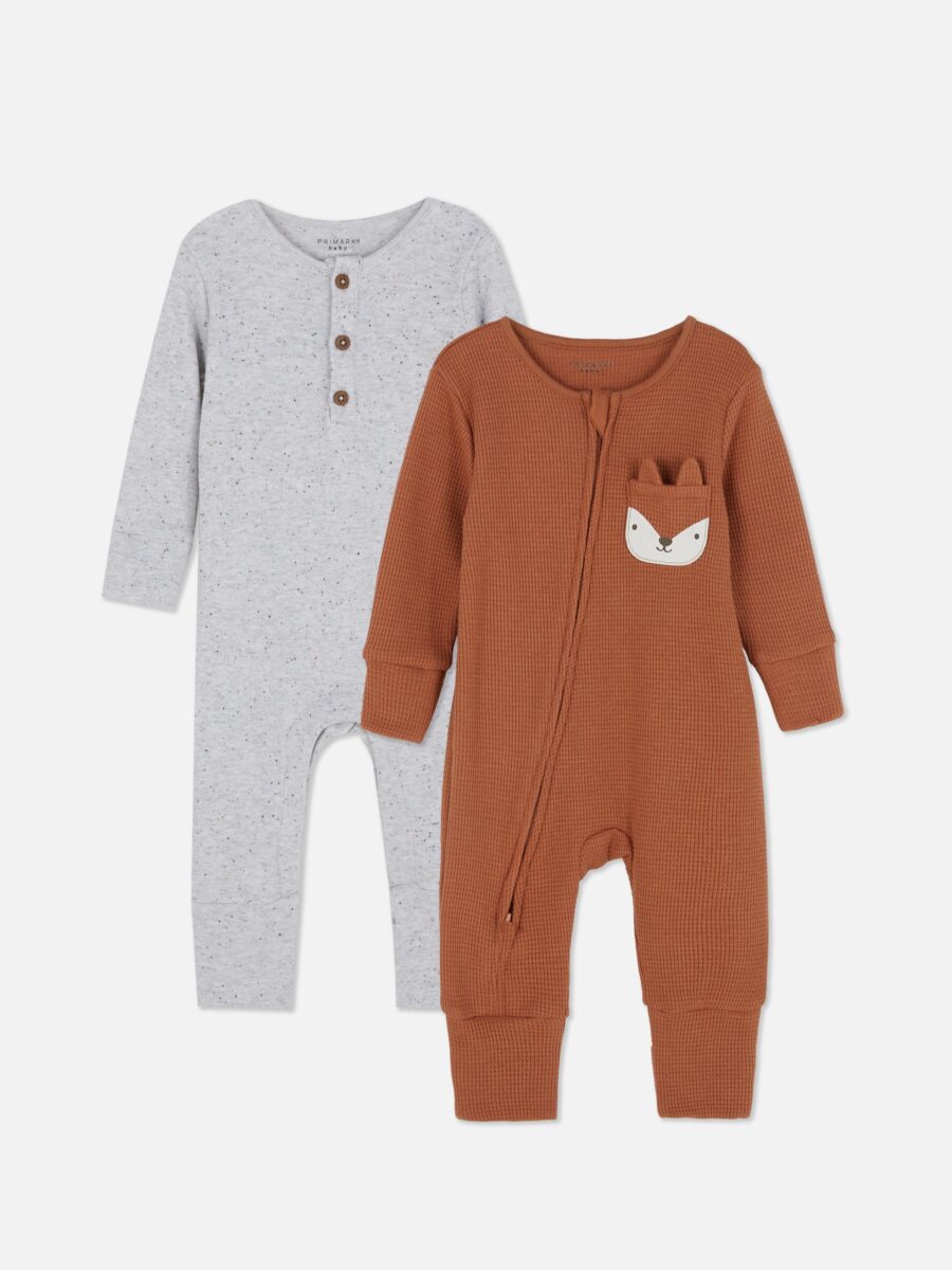 2pk Room to Grow Newborn Babygrows