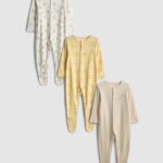 3pk Disney’s The Lion King Simba Popper Sleepsuits