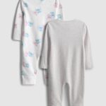 2pk Disney’s Stitch Zip-Up Babygrows