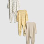 3pk Disney’s The Lion King Simba Popper Sleepsuits