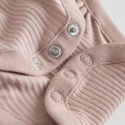 Purple/Yellow/Cream Ditsy Baby Long Sleeve Frill Bodysuits 4 Pack