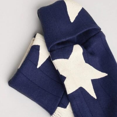 Navy Star Sleepsuits 3 Pack