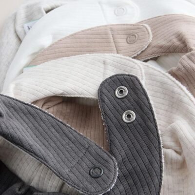 Neutral Baby Bibs 5 Pack