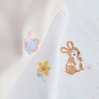 Pink/White Baby Bibs 5 Pack