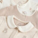 Neutral Baby Sleepsuits 3 Pack