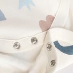Blue Baby Long Sleeve Bodysuits 5 Pack