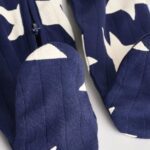 Navy Star Sleepsuits 3 Pack