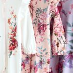 Ecru Floral Baby Sleepsuits 3 Pack