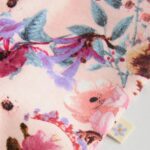 Ecru Floral Baby Sleepsuits 3 Pack