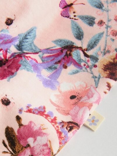 Ecru Floral Baby Sleepsuits 3 Pack