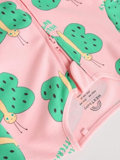 Bright Two Way Zip Sleepsuits 3 Pack