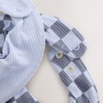 Blue Little Brother Baby Bibs 2 Pack