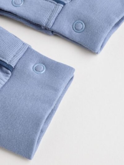 Burgundy Red Baby Sleepsuits 3 Pack