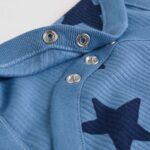 Navy Star Long Sleeve Bodysuits 5 Pack
