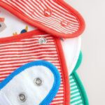 Multi Farm 5 Pack Baby Bibs