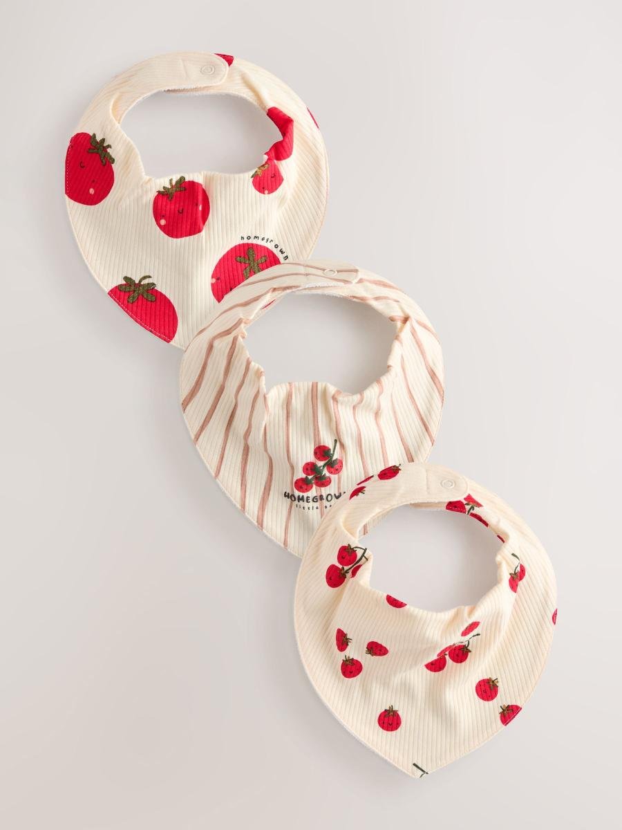 Red Tomato Baby Bibs 3 Pack