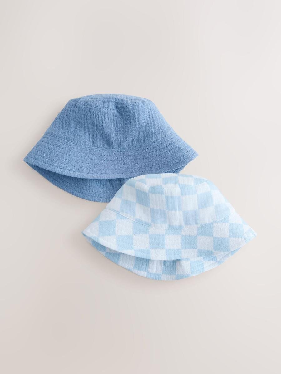 Blue Bucket Hats 2 Pack
