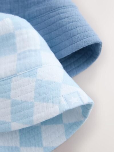 Blue Bucket Hats 2 Pack