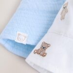 Blue and Bear Embroidered Bucket Hats 2 Pack