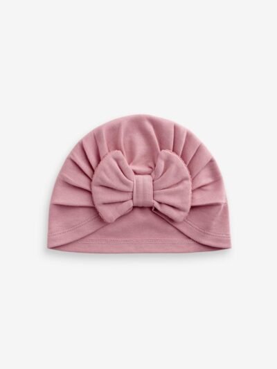 Pink Modern 2 Pack Baby Turbans