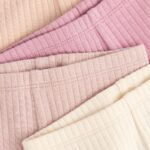 Pink Ribbed Baby Leggings 4 Pack