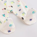 Blue Dog Two Way Zip Baby Sleepsuits 3 Pack